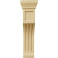 thumbnail image 2 of Ekena Millwork 4"W x 4"D x 14"H Recessed Groove Corbel, Alder, 2 of 4