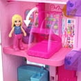 thumbnail image 2 of Polly Pocket-Maison de Rêve Barbie-Coffret avec 3 mini-figurines, 2 of 6