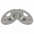 thumbnail image 2 of TRQ Rear Brake Rotors Set Solid Fits Select 2014-2021 Mazda 6, 2 of 4