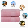 thumbnail image 4 of JML Microfiber Bath Towels,Super Soft and Absorbent, 2 Pack(27 X 55）, 4 of 4
