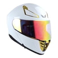 thumbnail image 3 of Casco Bkr Raven Blanco Mica Dorada Abatible Svs blanco XL, 3 of 6