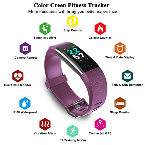 fitness tracker flenco smart watch