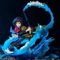 thumbnail image 4 of Figura de Demon Slayer de Anime, juguetes de modelos coleccionables de PVC, Tomioka Giyuu de respiración de agua, 17cm, regalo para niños, 4 of 4