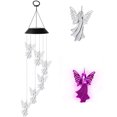 thumbnail image 1 of Luz solar de campanas de viento Jadeshay Negro A, 1 of 7
