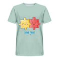 thumbnail image 4 of Camisas de Manga Larga para Hombres Imprimir Casual Cuello Redondo Blusa de Manga Corta, Camisas de Lino para Hombres, 4 of 8