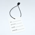 thumbnail image 2 of FUTUREORYY 1000Pcs Black Tie String for Price Tags with Plastic Locker and Lightweight Hanging Thread, 2 of 5