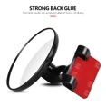 thumbnail image 4 of Car Blind Spot Mirrors Universal Wide Angle Side Mirror Covers Auxiliary Rear View Round Black M, 4 of 6