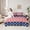 Red Blue White, variant on Homewish Kawaii American Stars Bedding Comforter Set, Navy Red Stripes Ombre King Bedding Sets, Cartoon US Flag Reversible Bed Sheets, Luxury Bedroom Decor