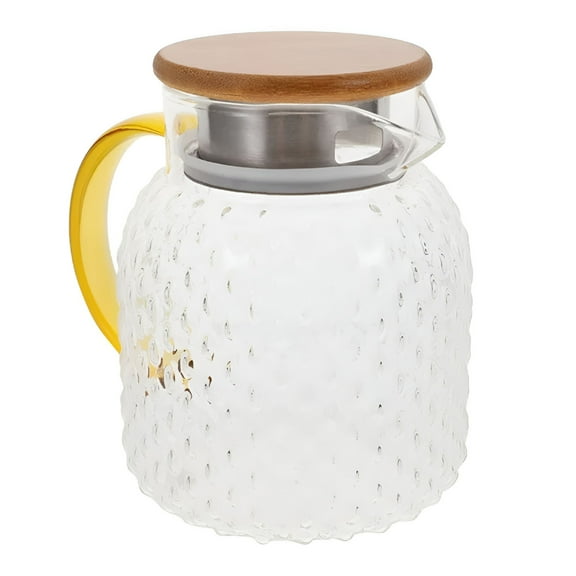 ACDANC Glass Cooler Water Container Drinks Jug Gallon Pitcher Tea Kettles Kitchen Necessity
