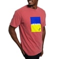 thumbnail image 4 of CafePress - Ukraine Paws T Shirt - Mens Comfort Colors Shirt, 4 of 5