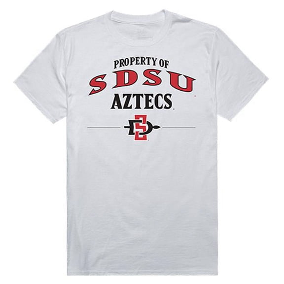 San Diego State University Property College Tee Shirt - White - Extra Large
