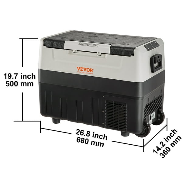 Mini Frigo Portable VEVOR 8L – Compression – Pour Voiture Et Voyage