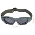 thumbnail image 1 of Vidrios Duraderos Del Juego Del CS De La Protección Ocular De Airsoft De La Malla Metálica Con La Correa Ajustable, 1 of 7
