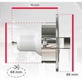 thumbnail image 5 of Verstellbarer LED-Einbaustrahler 6er-Set / 10er-Set Strahler níquel mate Deckeneinbaustrahler GU10, 5 of 5