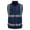 BB-Dark Blue, variant on Unisex Safety Cooling Vest Jacket Outdoor Lightweight Air Conditioner Vests Workwear with Pockets Dark Blue S