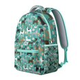thumbnail image 2 of Cute Pitbull Terriers Dog and Coffee Backpack for School,Cute School Bag,Schoolbag with Adjustable Shoulder Straps & Padded Back,15.3"x11"x7.1".﻿, 2 of 6