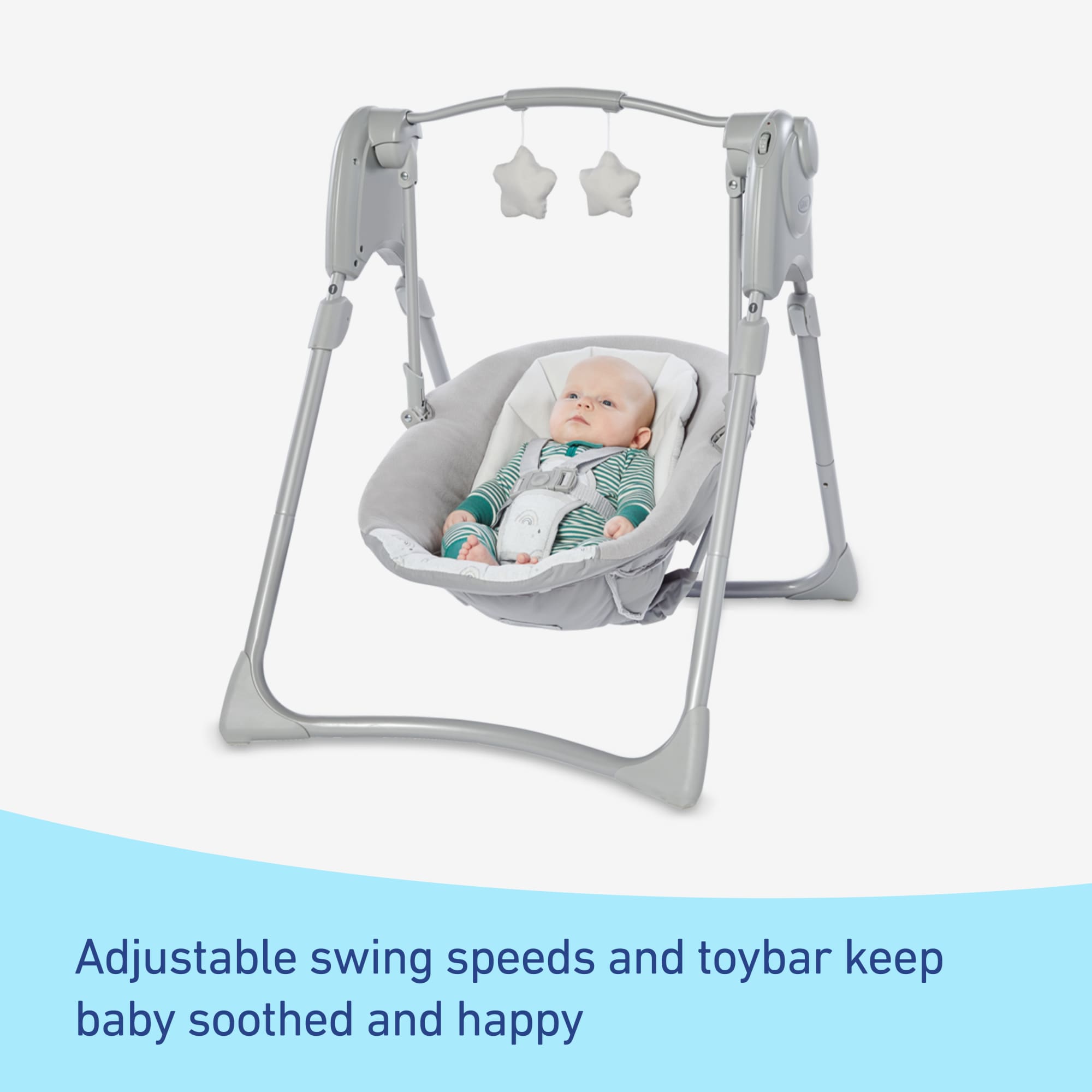Graco Slim Spaces Compact Baby Swing photo 5