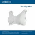 thumbnail image 2 of McKesson Post-Surgical Bra, Cotton/Spandex - White, Fits 32B, 32C, 32D, 1 Ct, 2 of 8