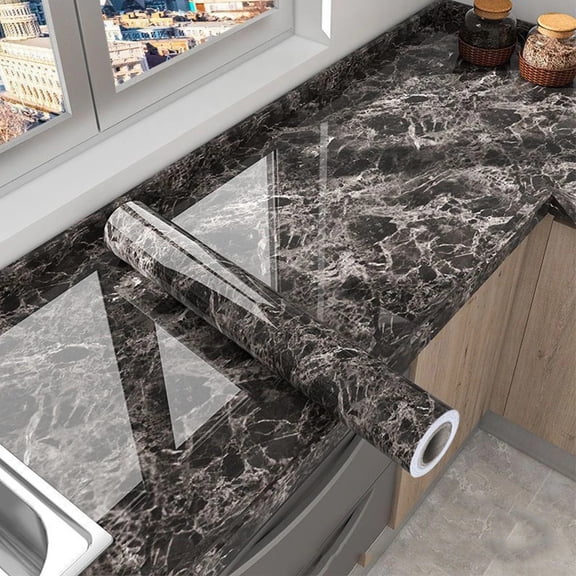 White Contact Paper Vinyl Self Adhesive Wallpaper for Bedroom Living Room Furniture Decoration Glitter Waterproof DIY Sticker