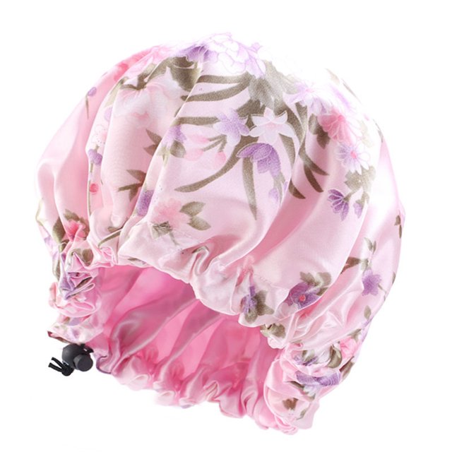 Sonducket Sleep Bonnet Extra Large Sleeping Hat Doble capa con cordón Turbante para el cabello Patrones bohemios Suministros para la cabeza Sombreros rosado Sonducket AP009761-01