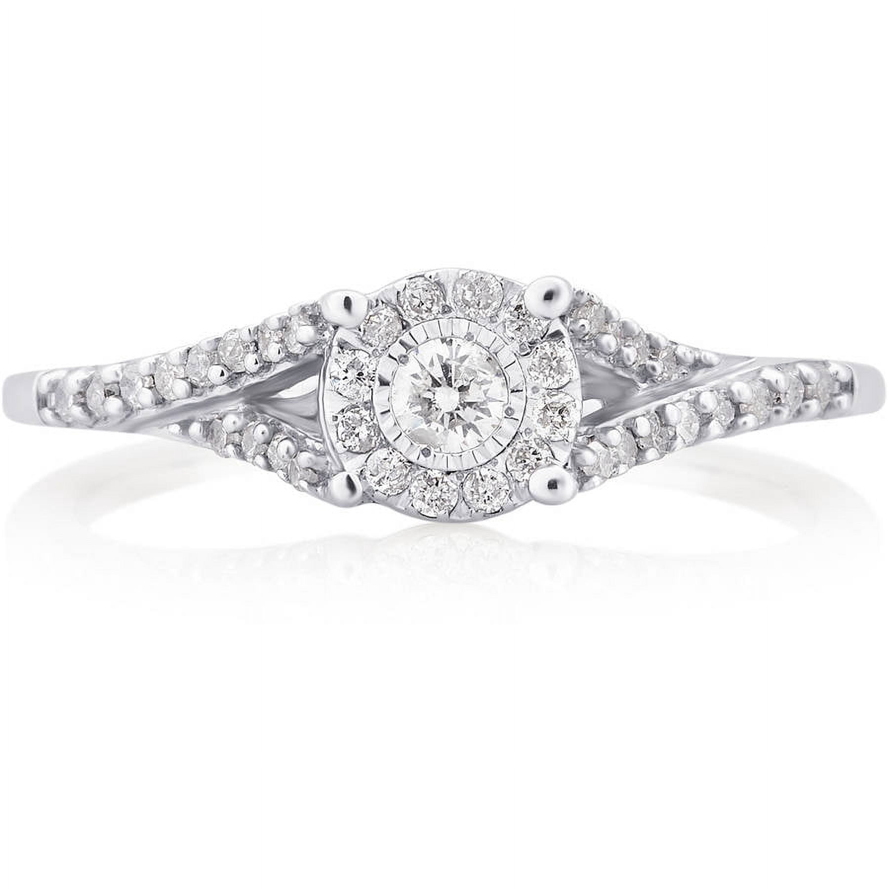 1/4 Carat T.W. Diamond Sterling Silver Promise Ring