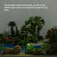 thumbnail image 3 of Toystoory Modelo de lámpara de ferrocarril, Material de Metal, poste de luz en miniatura, poste ligero, luces de calle, jardín, patio, bonsái, Artesanía Verde (1:150) (Cálido), 3 of 6