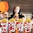 thumbnail image 4 of 12pcs Halloween Popcorn Boxes Trick or Treat Snack Boxes for Kids Boys Girls Halloween Birthday Decoration Spooky Bloody Party Supplies, 4 of 5