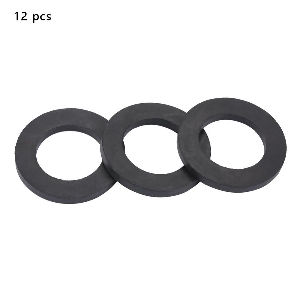 LYUMO 12pcs Washer Ring Shower Faucet Water Pipe Rubber Replacement for