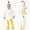 D-White: 1PC Romper Hoodie + 1PC Pants, variant on Toddler Easter Outfit Chicken Romper Hooded Bodysuits Easter Infant Baby Girl 3-6 Months