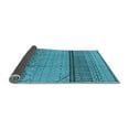 thumbnail image 2 of Ahgly Company Indoor Round Solid Light Blue Modern Area Rugs, 4' Round, 2 of 4