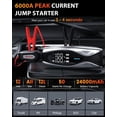 thumbnail image 2 of Arrancador Portátil NEXPOW 6000A 24000mAh 60W PD, 2 of 9