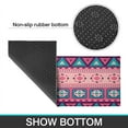 thumbnail image 6 of Pink and Teal Geometric Boho Pattern Kitchen Rugs Sets Of 2,Anti Fatigue Kitchen Mat Rugs Non Slip Washable,Decorative Kitchen Floor Mats for Kitchen,Sink,Laundry,17"x30"+17"x47", 6 of 7