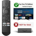 thumbnail image 2 of Replacement Remote Control Compatible with Insignia and Toshiba Smart TVs, Infrared Controller for Fire TV Edition Series, 2 of 5