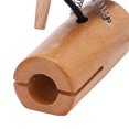 thumbnail image 4 of Juguete de pájaro carpintero, escultura de decoración de pájaro de madera de haya, juguetes educativos preescolares para niños, 4 of 8