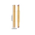 thumbnail image 3 of QunYou 3-Tone Gradient Dual-End Glitter Eyeshadow Stick Highlighter Lazy Eye Makeup, 3 of 5