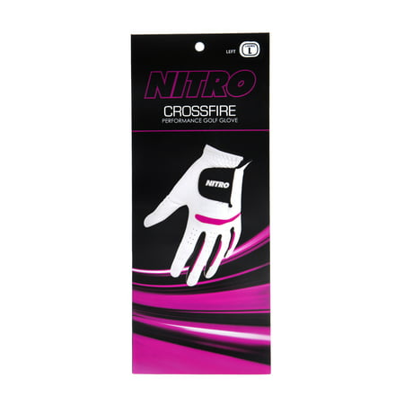 Nitro Crossfire Golf Glove - Ladies LH Large (Best Gloves For Winter Disc Golf)