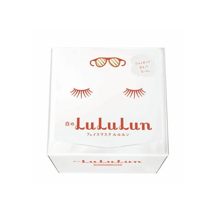 Lululun Face Mask, Brightening White Collection, 32