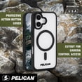 thumbnail image 5 of Pelican Apple iPhone 17 MagSafe Compatible Ranger Phone Case - Frosted Clear/Black, 5 of 9