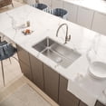 thumbnail image 3 of Ruvati RVM5927 27 in. 16 Gauge Stainless Steel Single Bowl Undermount Kitchen Sink, Silver, 3 of 7
