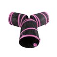 thumbnail image 2 of Hweilai Cat Tunnel 3 Way Pet Play Tunnel Collapsible Tunnel Toy for Cats Dogs Rabbits Pets, 2 of 6