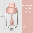 thumbnail image 3 of MERILER Olive Oil Dispenser Bottle, Oil Dispenser with Oil Brush, Wide Opening Oil Container, 250ml Oil Container For Cooking, Baking, BBQ, Marinating (1 Pack), 3 of 8