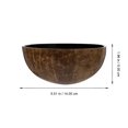 thumbnail image 2 of Household Coconut Shell Bowl Hand-Painted Bowl Adornment Hallway Storage Tray, 2 of 7