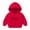 Red, variant on Cavosen Preppy Sweatshirts for Kids Girls Boys Toddler to Little Kids Fleece Long Sleeve Hooded Pullover Sweatshirts Heart Dog Paw Print Hoodies Fashion Sweatshirts Coat Blue 3T