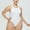 White, variant on Fankiway Ladies Seamless One-Piece Body Shaper Abdominal Lifter Hip Shaper Underwear Stretch Slimming Body Corse Jumpsuits Bodysuit Shorts for Women Clearance Womens Shorts Plus Size
