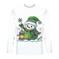 thumbnail image 3 of Mens/Womens Christmas Sweatshirt 3D Graphic Pullover Casual Round Neck Long Sleeve Sweatshirts for Xmas Party Celebration, 3 of 4