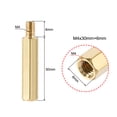 thumbnail image 3 of Uxcell Brass M4 30mm+6mm Male-Female Hex Standoff 10 Pack, 3 of 5