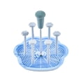 thumbnail image 1 of Estante de secado de tazas, escurridor de tazas, soporte para 6 tazas, colgador, organizador de drenaje, secador de botellas, tazón taza, organizador Azul, 1 of 9