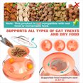 thumbnail image 6 of KADTC U.S. Brand & Design All in ONE-２WAYS TO PLAY Cat Treat Dispensing Puzzle Toy & Foraging Balls Game For Indoor Cats Interactive Slow Food Puzzles Feeder Kitten Stimulating Enrichment Toys, 6 of 6