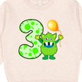 thumbnail image 3 of Inktastic 3rd Birthday Monster Toddler Sweatshirt, 3 of 4