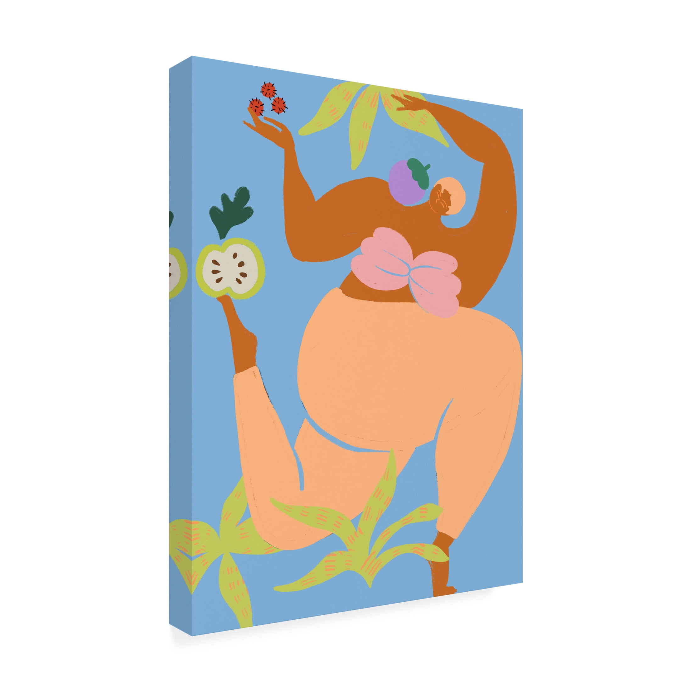 Trademark Fine Art Arty Guava  Fruity Run Canvas Wall Art